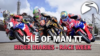 Isle Of Man TT Rider Diaries  Race Week RECAP [upl. by Dranreb]