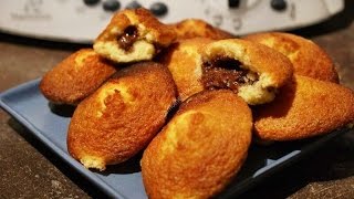 Une recette gourmande de madeleines nutella au thermomix de Vorwerk [upl. by Remde]