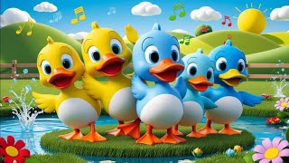 Five Little Ducks 🦆 Nursery Rhymes  Baby Song  Ripa Kids Show CoComelon ChuChuTV cocomelon [upl. by Concettina]