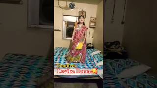 Devika dance with Dandiya 🤩 Jogada Tara new short trending subscribe [upl. by Calendre]