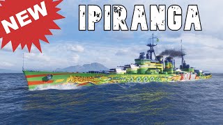 World of WarShips Ipiranga  5 Kills 205K Damage  NEW SHIP [upl. by Roland]