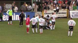 KSV ROESELARE  RAFC  Anthony Van Loo hartstilstand [upl. by Yasu]