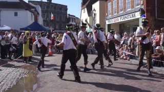 Morris Dance in Faversham hop festival [upl. by Rosenfeld]