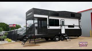 ALL NEW RV LOFT SETUP  2024 Keystone Hideout 24LOF [upl. by Walker318]