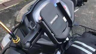 Y16ZR  CARA PASANG PHONE HOLDER MOTOWOLF  KOS RM3000 youtube [upl. by Ruon36]