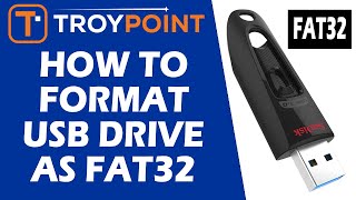 How to Format Any Drive as FAT32 [upl. by Llertnod]