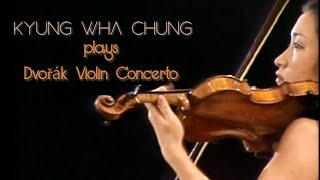 Kyung Wha Chung plays Dvořák violin concerto [upl. by Einwat]