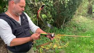 Archer Zsolt Kovács multiple World European and National Champion tests the new Grózer bows [upl. by Syhr]