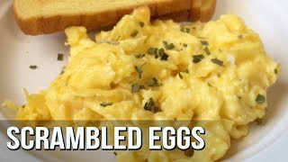 How to Make the Perfect Cheesy Scrambled Eggs [upl. by Ecnedurp]