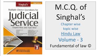 Hindu Minority and Guardianship Act 1956 hindulaw hinduism singhal mcq judiciary court law [upl. by Henghold]