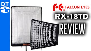 Falcon Eyes RX18TD BiColor LED Lights Unboxing amp Review [upl. by Dalston637]