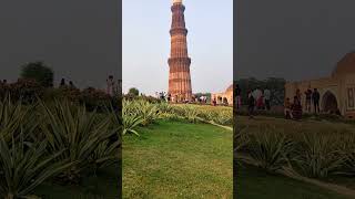 Tallest Minaret Qutub Minar 72m history travel ancienthistory [upl. by Emina]