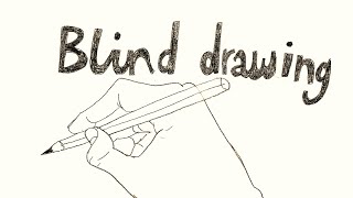 Blind Contour Drawing  How to Draw What You See  Easy Tutorial [upl. by Feil368]