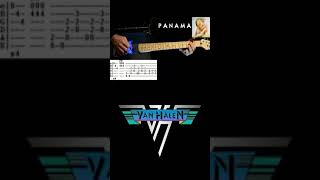 Van Halen Panama Guitar Tab Cover [upl. by Si]