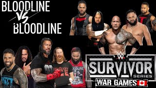 OG Bloodline VS Bad Bloodline scenario of Survivor Series War Games Match🔥🤯 [upl. by Hessler]