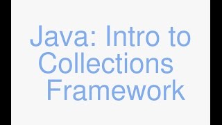 Java intro to Generics and Collections Framework using LinkedList [upl. by Ashatan]