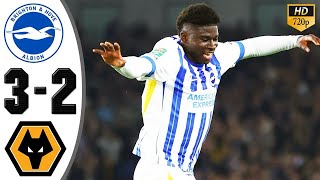 Brighton vs Wolves  Highlights amp All Goals  EFL Cup 2024 [upl. by Elcarim]