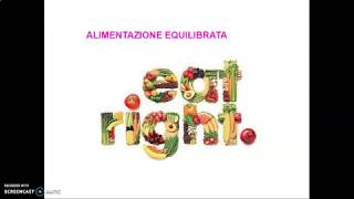 Alimentazione equilibrata [upl. by Llain]