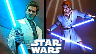 What ObiWan THOUGHT Of DualBladed Lightsabers  Star Wars Explained [upl. by Netsirhc]