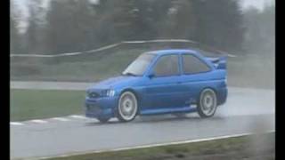 Stian Hafsengens Escort Cosworth WRC Gatebilno [upl. by Katina]