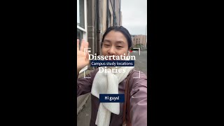 Exploring University of Edinburgh campus study locations  DissertationDiaries ep8 [upl. by Ferrand]