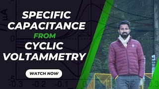 1 Calculation of Specific Capacitance from Cyclic Voltammetry using Origin [upl. by Esiralc]