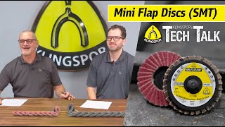 Can our Mini Flap Discs grind smaller areas [upl. by Ellertal]