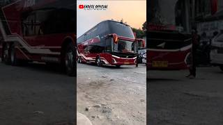 Gagahnya double decker jetbus5 Agra masagramas doubledecker [upl. by Lam397]