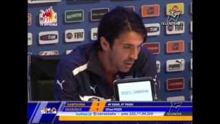 Buffon torna sulle sue parole quotMeglio due feriti che un mortoquot  NOVASTADIO 30052012 [upl. by Elka]