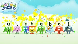 Get ready for school  A to Z Learn to Read  Alphablocks [upl. by Ellatsirhc]