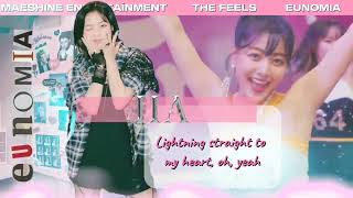 EUNOMIATHE FEELS cover 🪩  hot debut‼️💓  original by TWICE [upl. by Ynafetse]