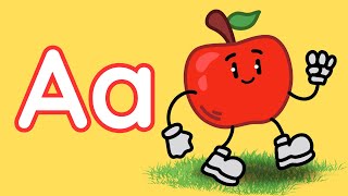 Educational Videos for Kids  Phonics  A to Z  A for Apple [upl. by Nosyarg]