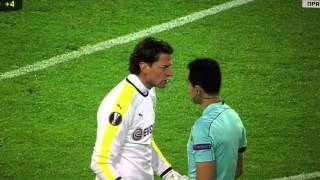 Weidenfeller amazing save vs Liverpool 07042016 [upl. by Claus]