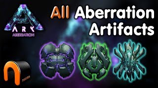 ARK ABERRATION ARTIFACTS  ALL THE EASY WAY [upl. by Keung]