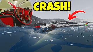 ALL Passengers DIED MidFlight Stormworks Plane Crash [upl. by Ecaroh]