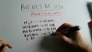 Amortizaciones ¿cómo calcular los años [upl. by Tezzil]