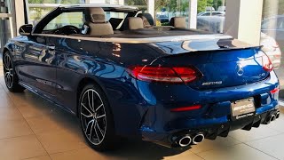 2019 Mercedes Benz C43 AMG Cabriolet  InDepth Video Walk Around Interior amp Exterior [upl. by Qifahs756]