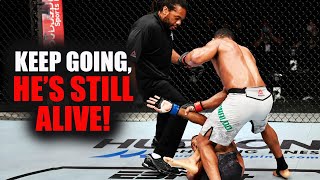 10 TERRIBLE Referee Calls By Herb Dean In The UFC [upl. by Luapnoj488]