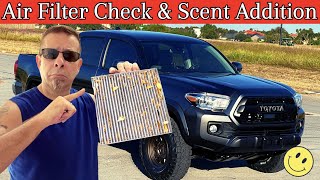 Check Your Toyota Tacoma Interior Air Filter [upl. by Tsirhc283]