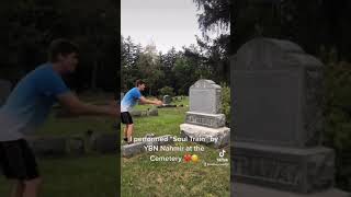 I Performed “Soul Train” by YBN Nahmir at the Cemetery YbnNahmir SoulTrain TikTok Shorts [upl. by Mckenna]