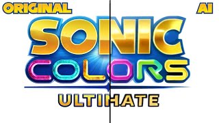 Sonic Colors Ultimate  Aquarium Park Act 1 But Its Continued By An AI Suno AI [upl. by Stryker]