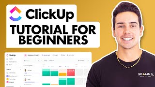 ClickUp Tutorial  How to use ClickUp for Beginners [upl. by Lotsyrc]