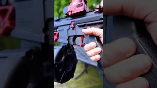 HPA ARP 9 AIRSOFT  FULL AUTO AT END airsoft aeg gun toy airsoftguns airsoftinternational [upl. by Dhiman]