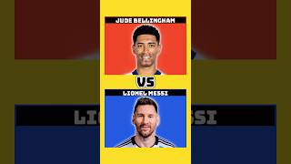 Bellingham vs Messi The Future vs The Legend [upl. by Xuaeb]