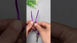 Rope braiding tutorial fancy knotting easy to learn sweatshirt rope tying method [upl. by Peta]