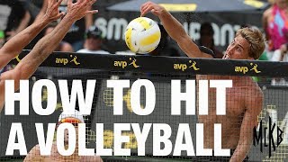 How to Hit a Volleyball  Arm Swing Mechanics [upl. by Lechar]