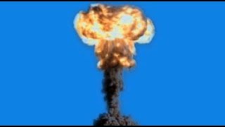 Nuclear Explosion Green Screen [upl. by Celie]