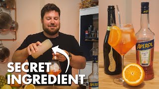 How To Make Your Aperol Spritz Even Better [upl. by Yenohtna]