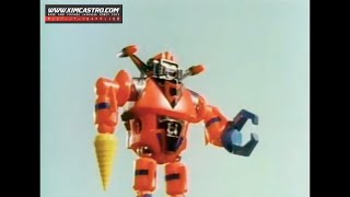 1977 Balatack Takara TV Commercial Japanese Advertisement chogokin with English Subtitles [upl. by Lasyrc357]