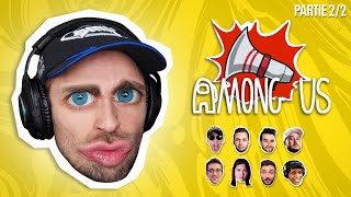 Among Us Partie 22  Rediffusion Squeezie du 2607 [upl. by Carmita147]